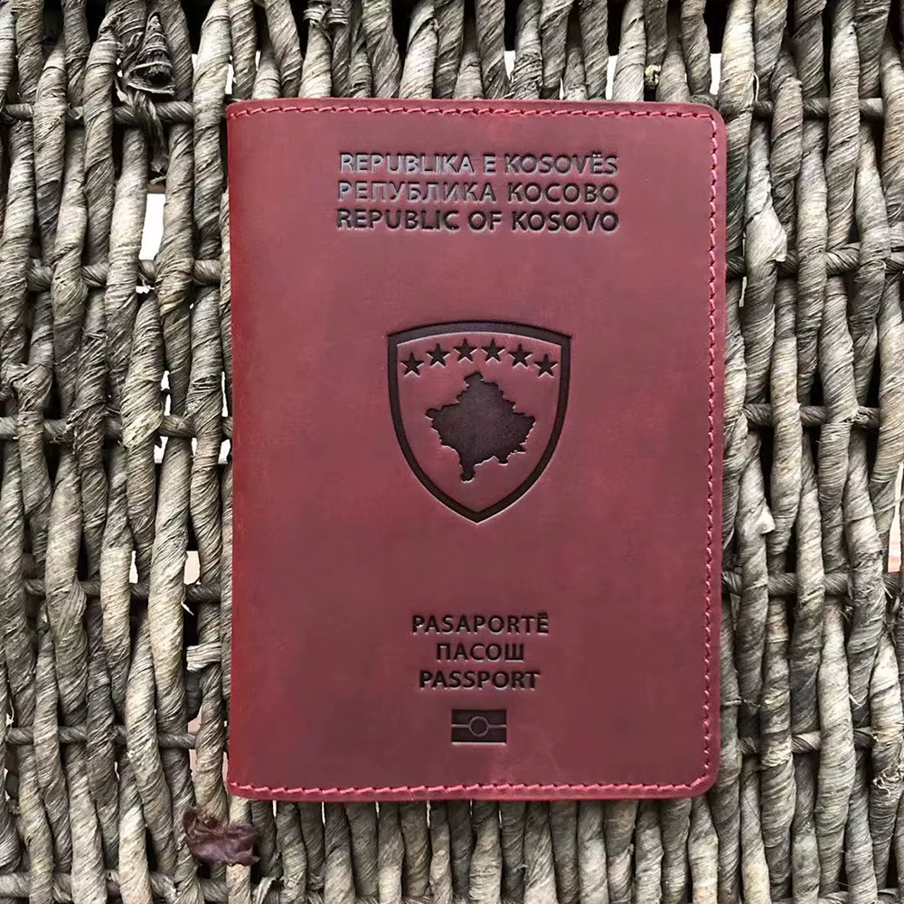 étuis passeport en cuir 100% véritable, couverture de passeport, étui pour passeport de voyage, en c