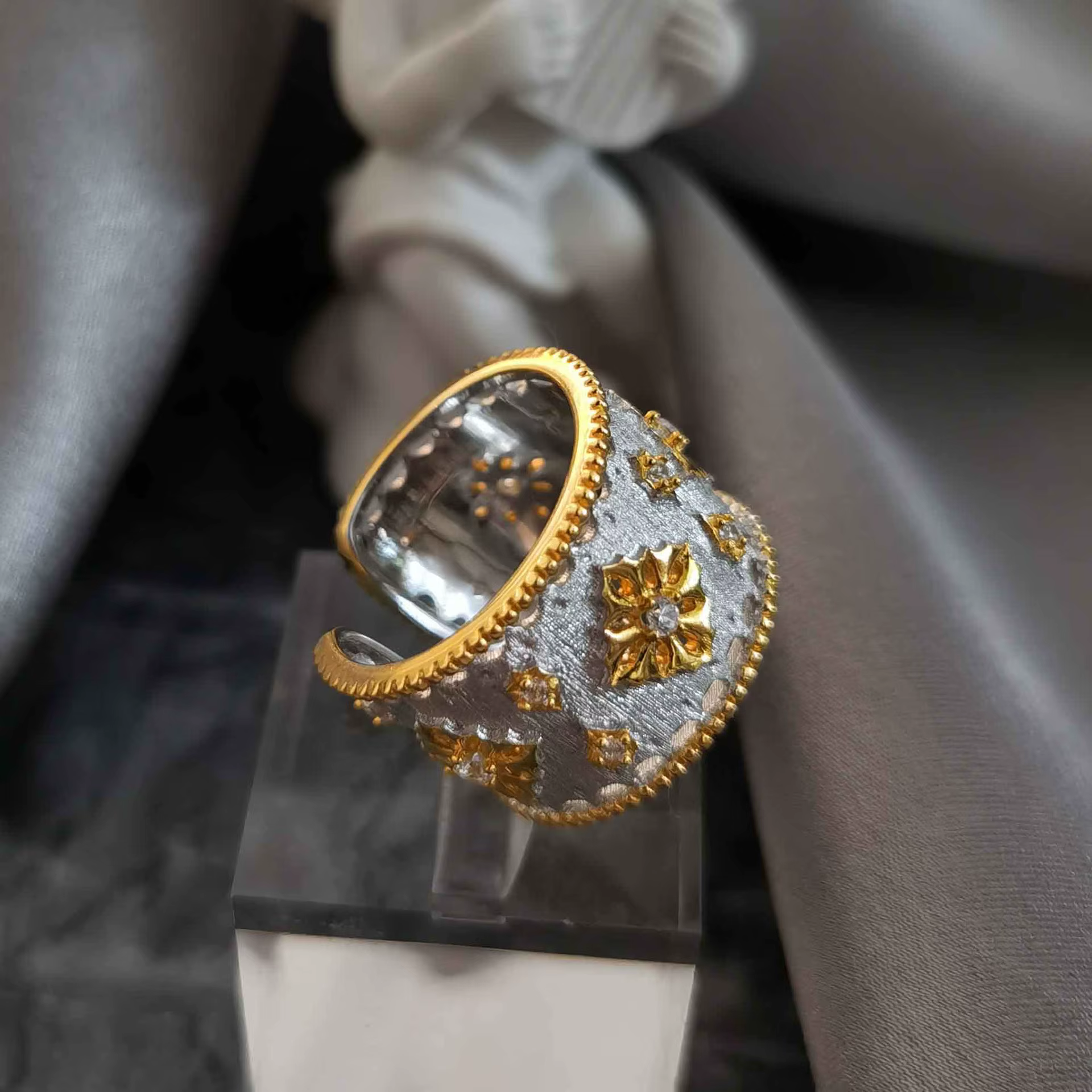 Bague en perles de haute qualité pour femme, bijoux fins, anneau de fête élégant, nouveau design