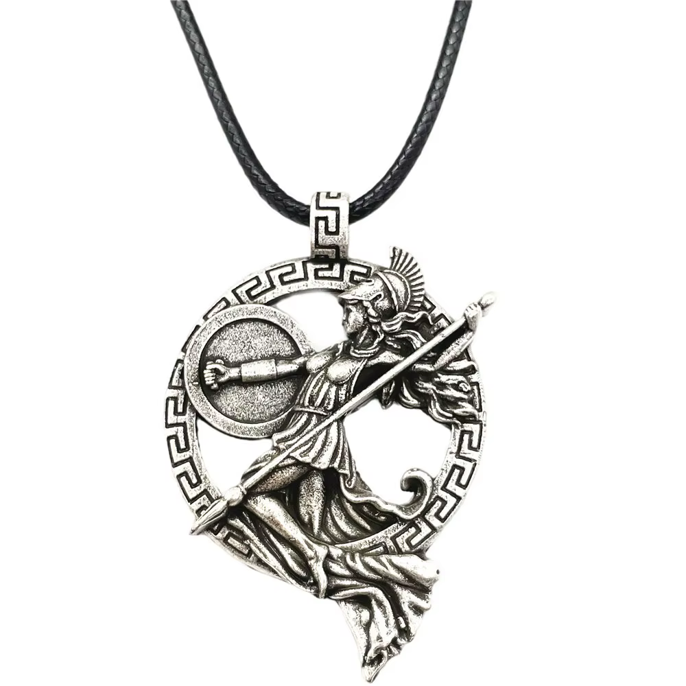 Kokor-Collier Pendentif Déesse Minplugin 202 éna pour Femme, Bijoux Viking, Déesse Grecque, Myenson 