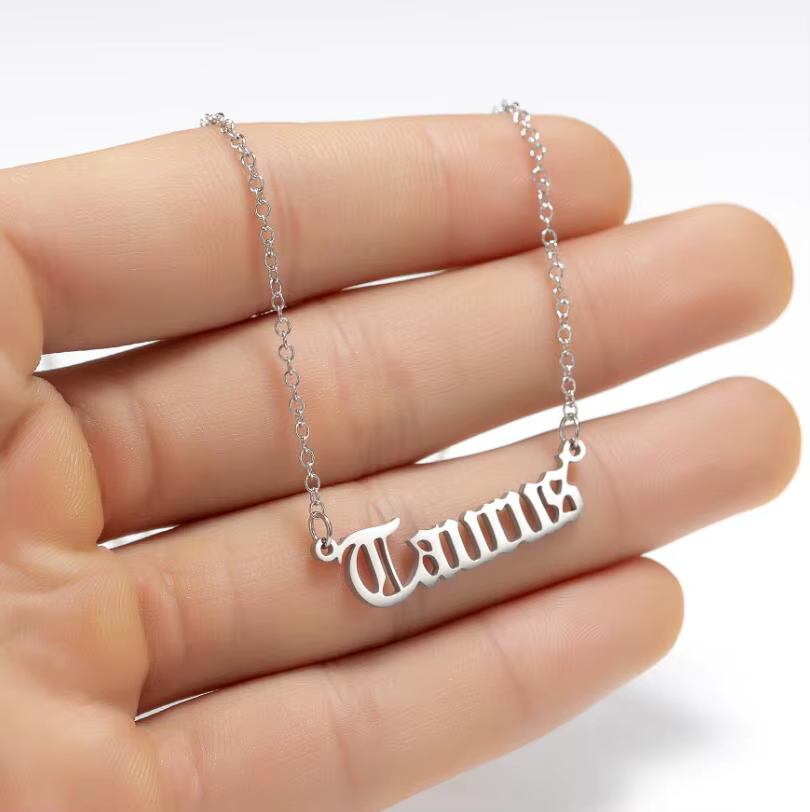 Collier avec les 12 constellations du zodiaque, en acier inoxydable, en vieux anglais, bélier, vierg