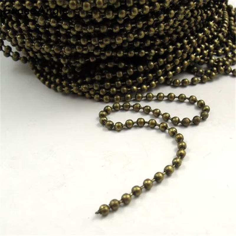 1 mètre bohême Antique Bronze argent couleur chaîne pour Bracelet bijoux faits à la main chaînes col