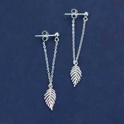 REETI – boucles d'oreilles en argent sterling 925 pour femmes, bijoux de mariage élégants, pendiente