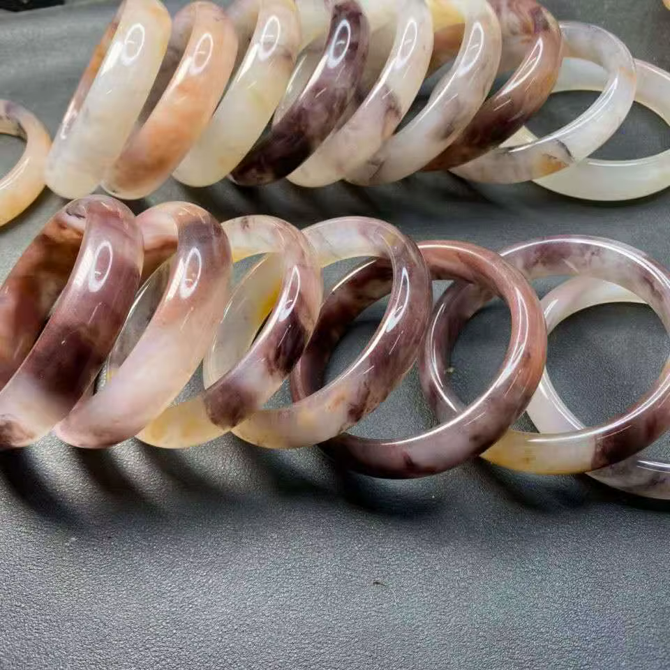 Bracelet en jade de soie d'or naturel sculpté à la main bracelet en jade émeraude femmes bracelets e