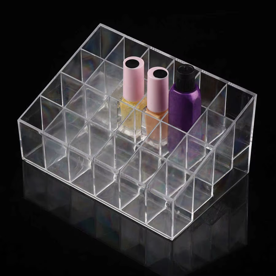 Boîte à Bijoux Portable en Cuir PU, Emballage de Maquillage, Boîtes de Rangement, Conteneur existent