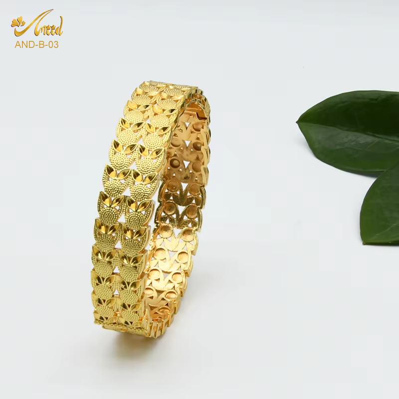 ANIID-Bracelet Africain en Or 24K avec Breloques pour Femme, Marque de Luxe, Indien, Dubaï, Cadeau, 