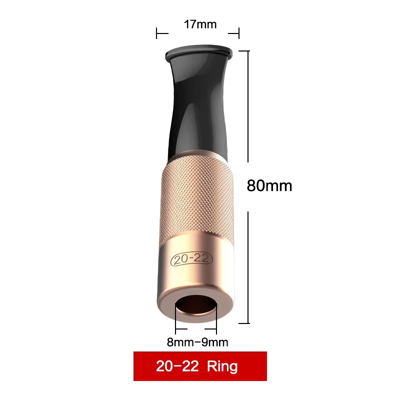 Support pour embout de cigare, accessoire pour mini-cigares de calibre 20 à 32, cadeau de luxe haut 
