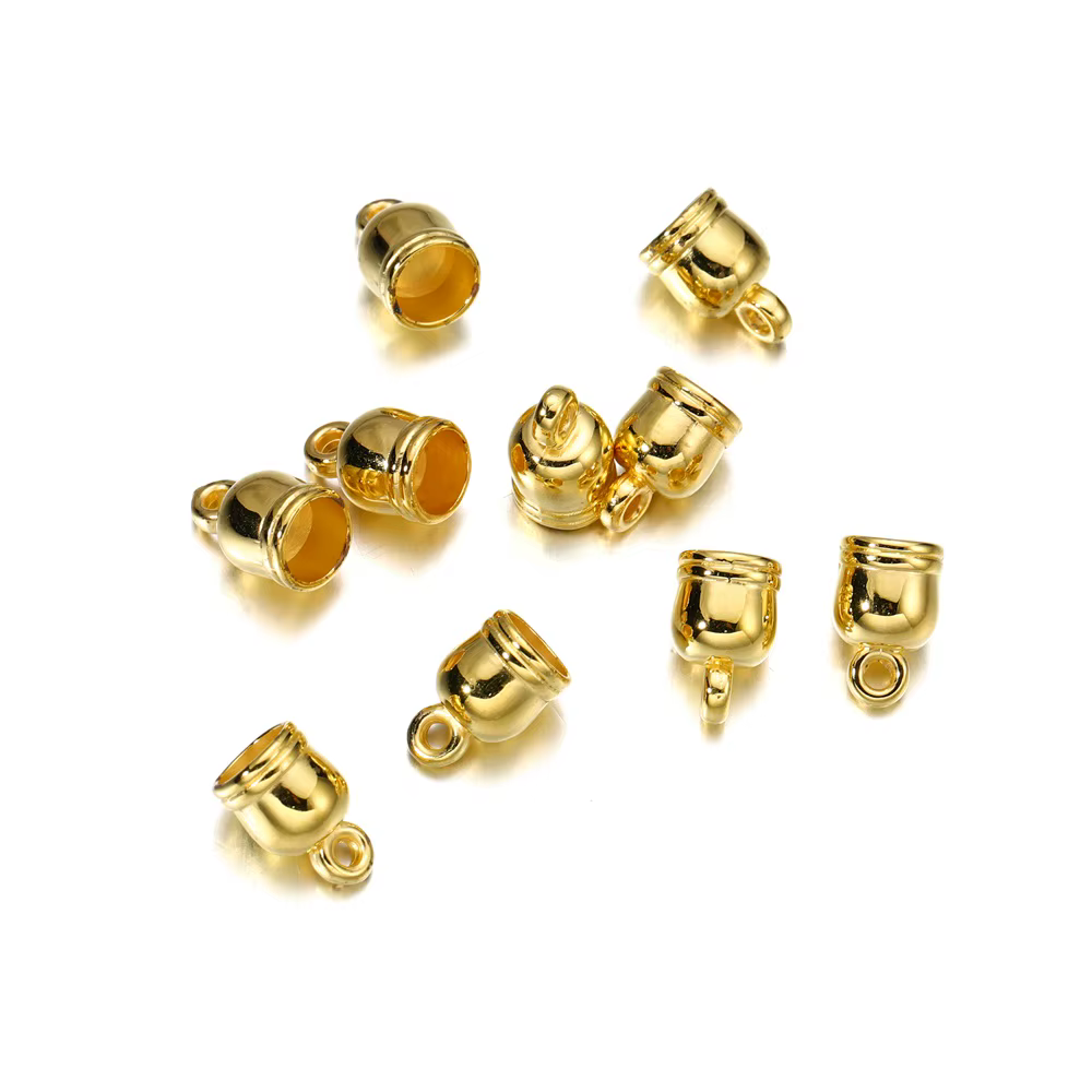 Bouchons de perles à pampilles pour la fabrication de bijoux, 50 pièces/lot, accessoires faits à la 