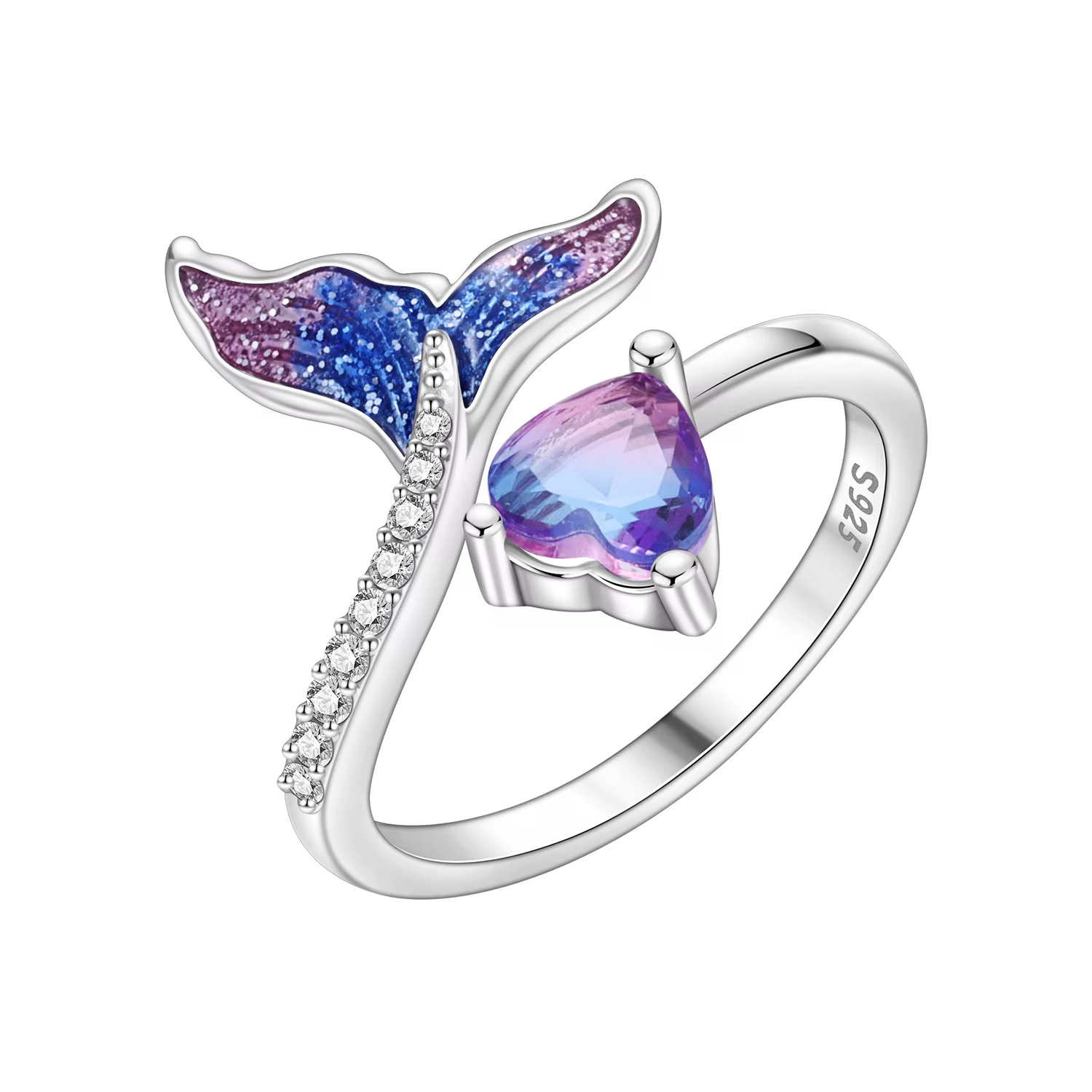 PANPOKI – bague d'amour en argent Sterling S925 pour femmes, bijoux originaux, bijoux de fête, cadea