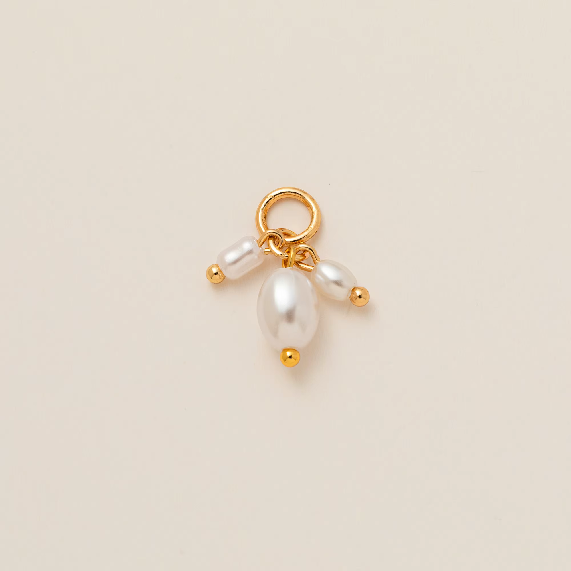 Pendentif en perles de forme irrégulière Simple à la mode, accessoires de collier DIY pour femmes, c