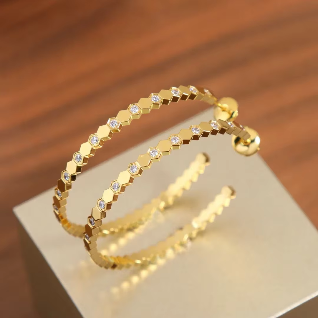 Nouvelles boucles d'oreilles créoles vintage tendance en promotion pour femme, bijoux de luxe, mode,