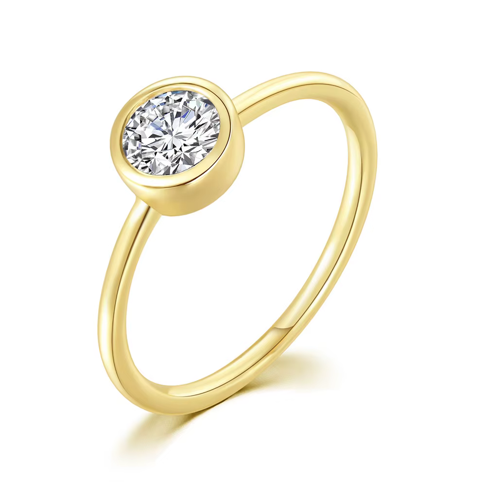 Bague de rencontre Vintage pour femmes et filles, mode coréenne, Zircon brillant, cadeau élégant pou