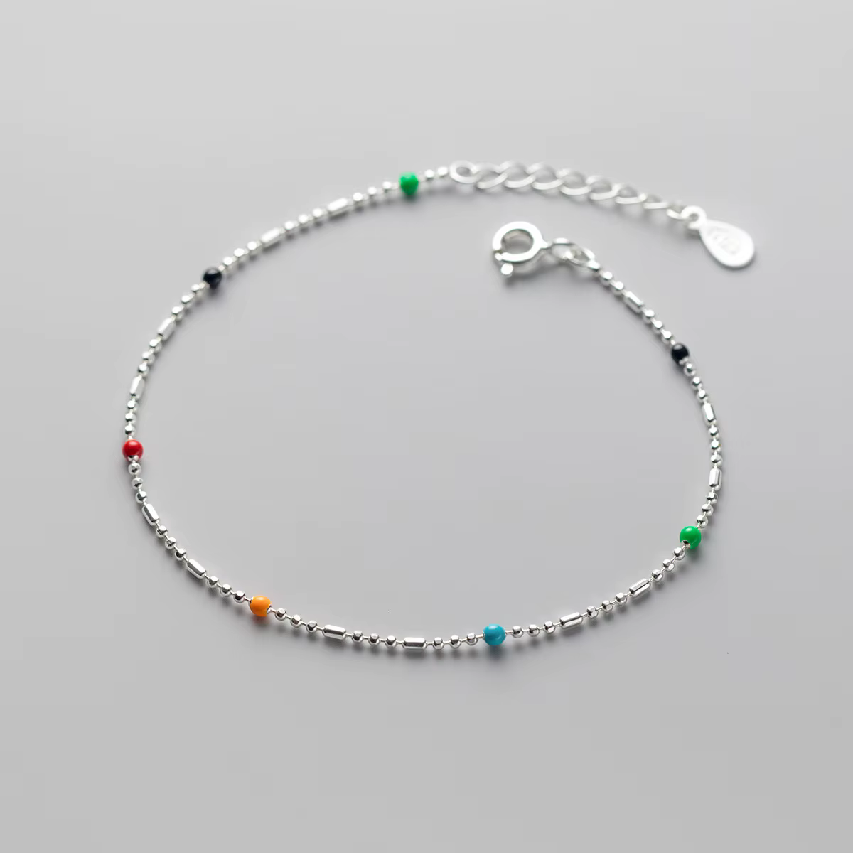 La Monada – Bracelets ethniques en perles colorées pour femmes, bijoux en argent Sterling 925, fin, 