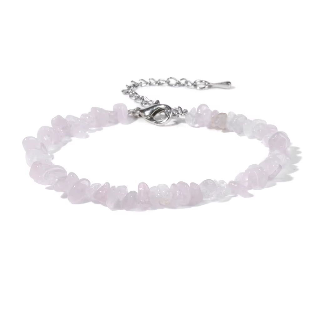 Bracelets à puces de coraux rouges irréguliers, en pierre de gravier naturelle, porte-bonheur, énerg