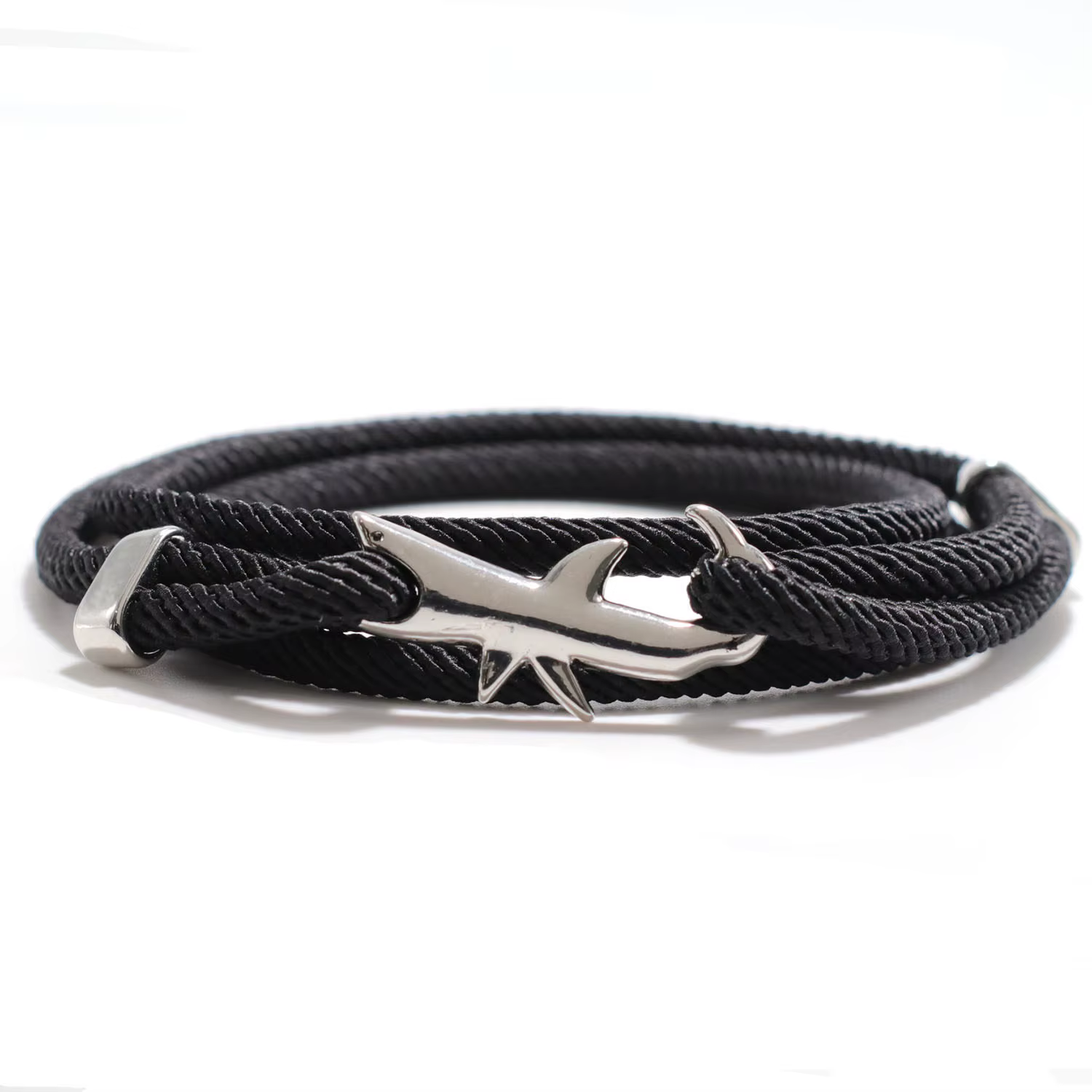Bracelet requin Animal de mer hommes femmes multicouche réglable survie Bracelet plage bijoux cadeau