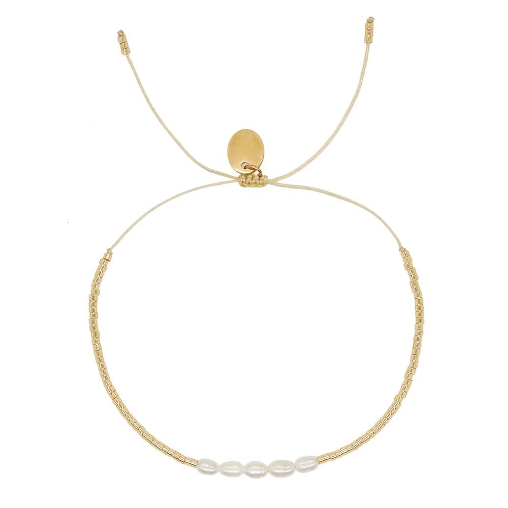 Go2boho – perles Miyuki plaquées or, perles d'eau douce, petits Bracelets d'amitié pour femmes, bijo