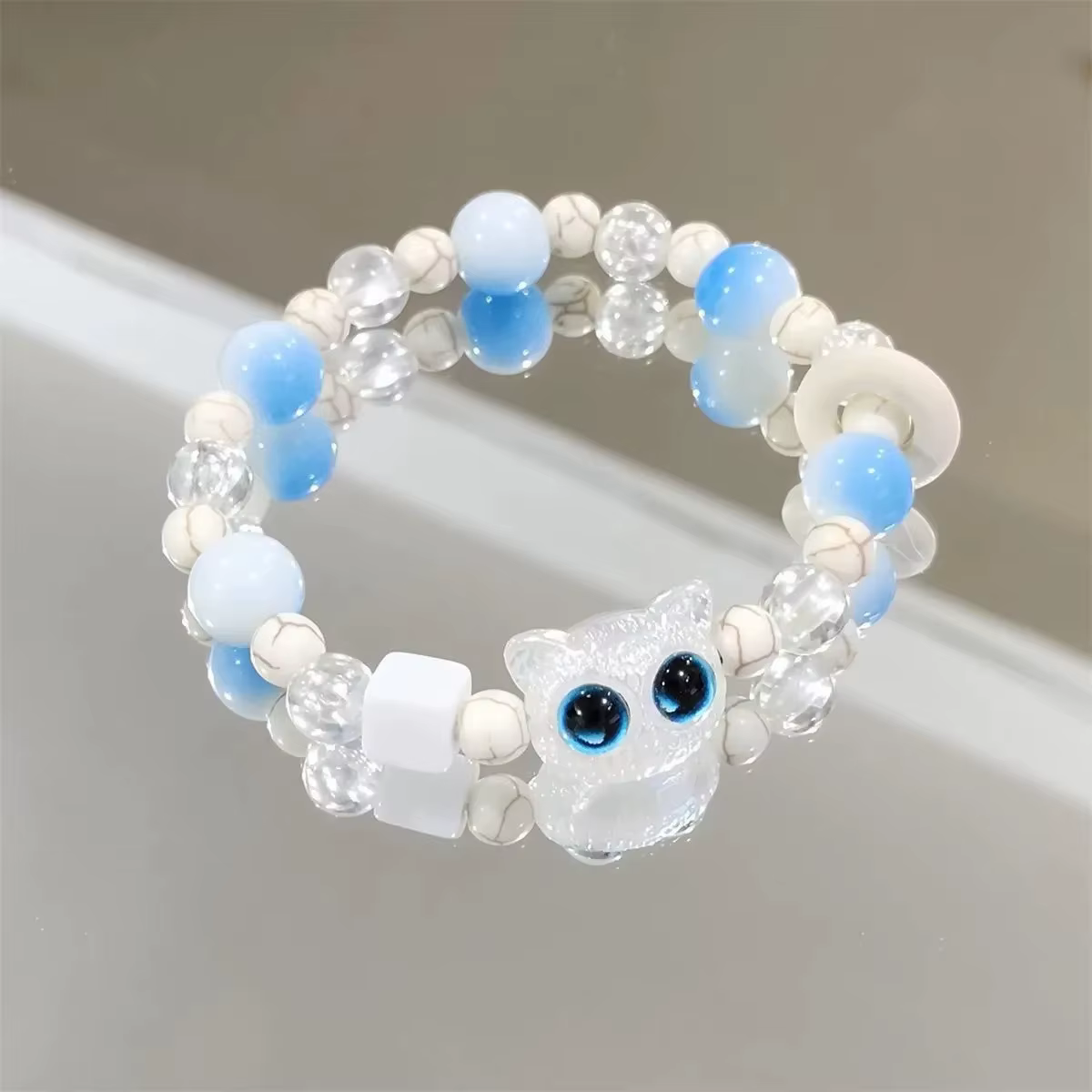 Bracelet à breloques fait à la main pour enfants, bijoux à la mode, Bracelet perlé de haute qualité 