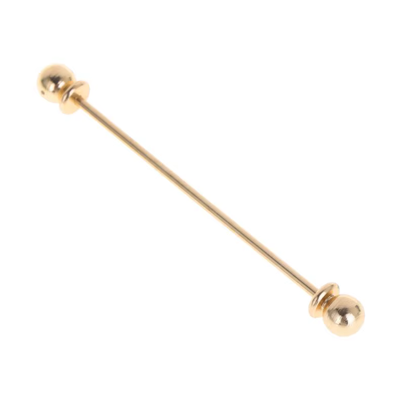 Épingles chemise pratiques pour hommes, pince à cravate fermoir collier, broche collier, bijoux déco