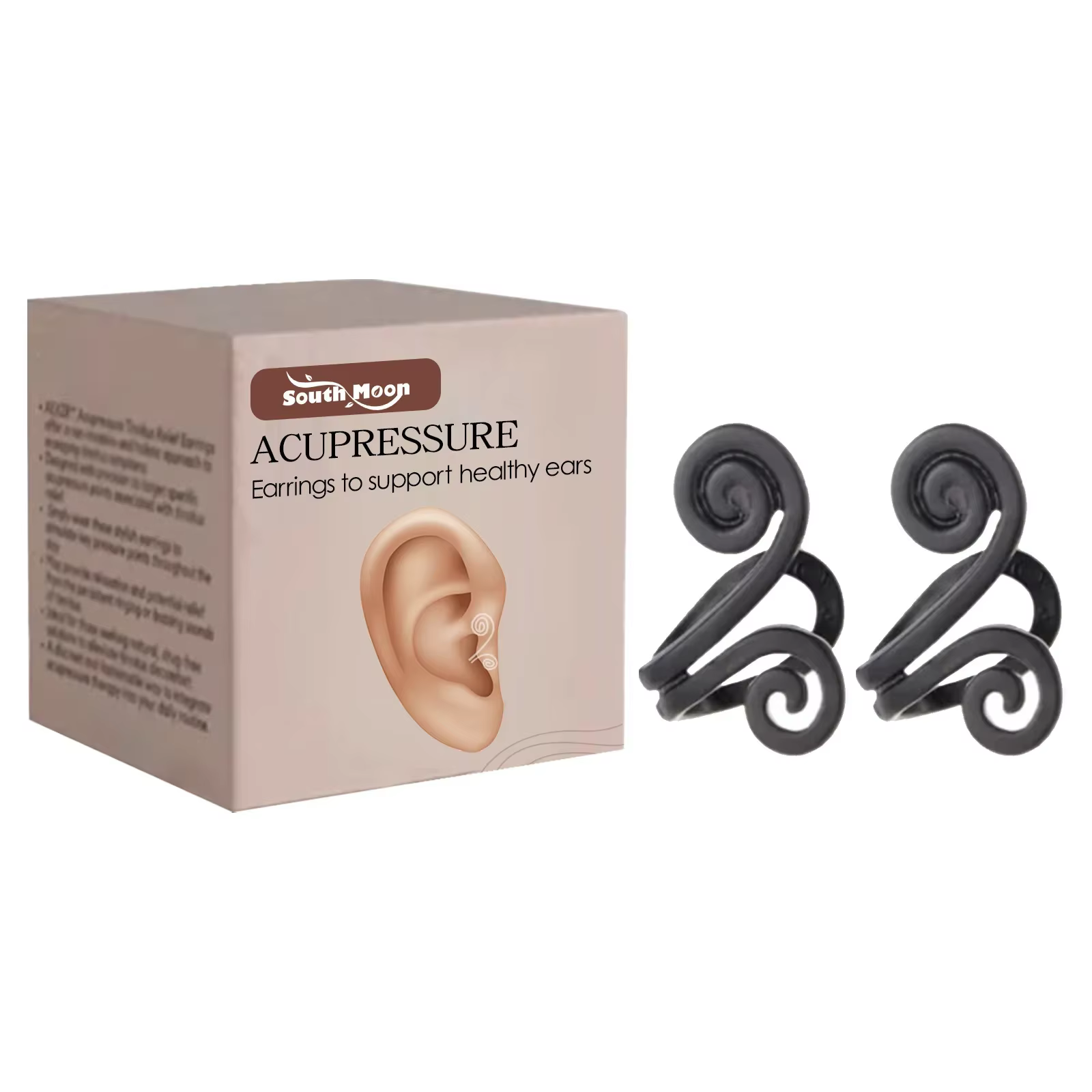 Boucles d'oreilles Anti-acouge, outils de pression d'oreille apaisants, manchons d'oreille en Silico