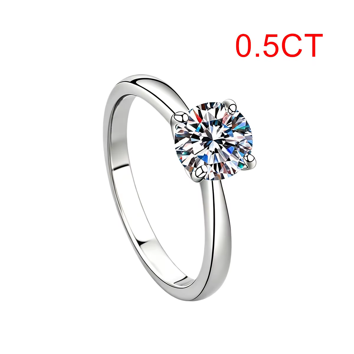 VENTFILLE – bague classique en argent Sterling 100% S925 pour femmes et filles, bijoux en or couleur