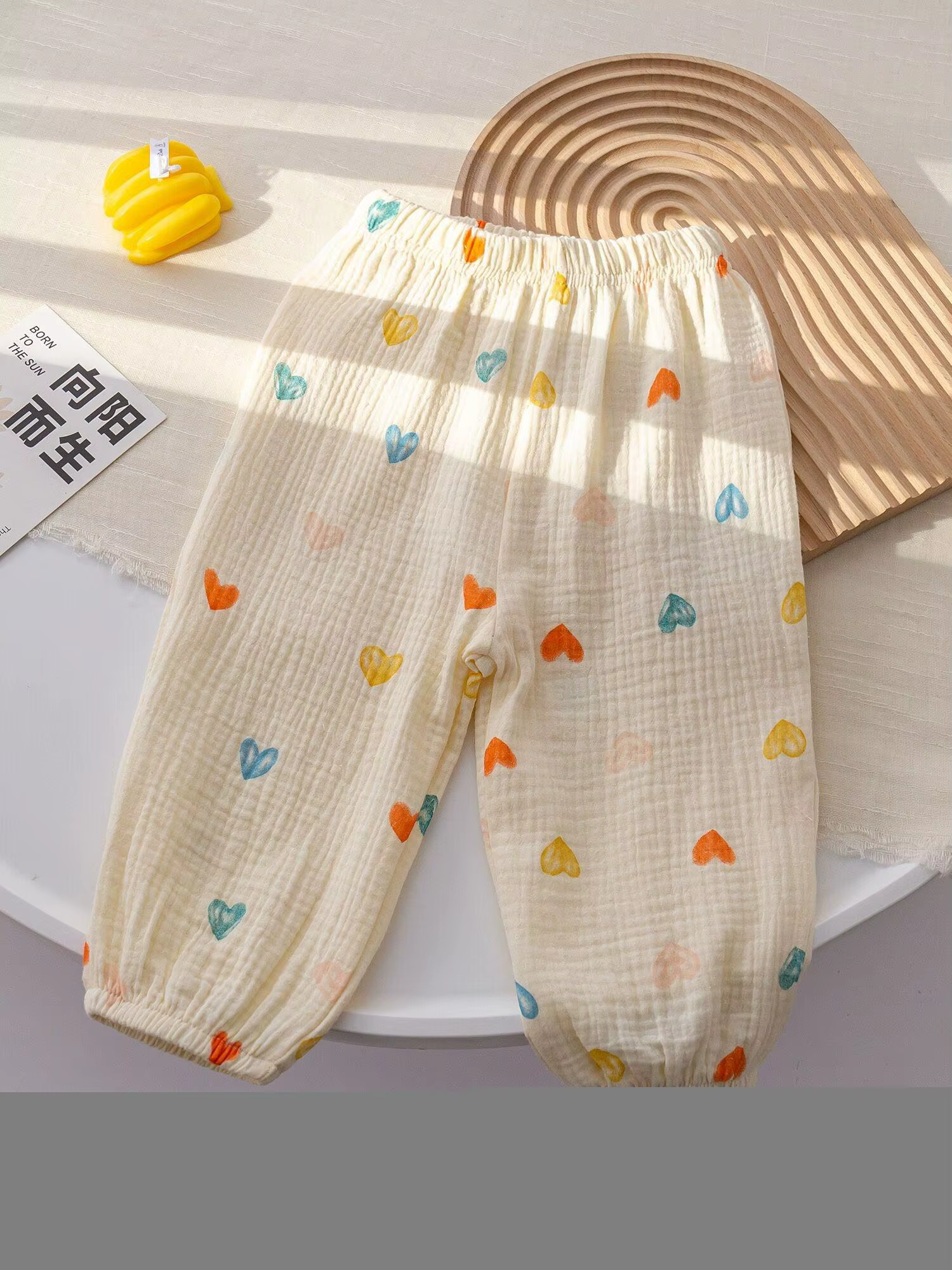 Nouveau créateur impression pantalon bébé unisexe mignon sarouel en plein air enfant en bas âge fill