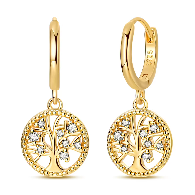 Boucles d'oreilles pendantes en argent sterling 925, motif fleur de lotus bleue spirituelle, inspiré