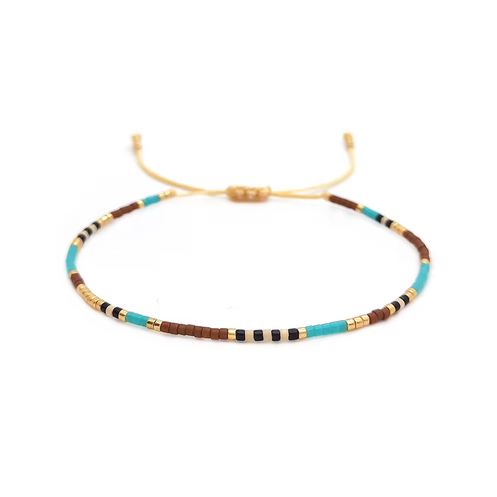 HERLOOK-Petit Bracelet pour Femme, Perles Délicates, Style Boho, Minimaliste, Bijoux d'Automne et d'