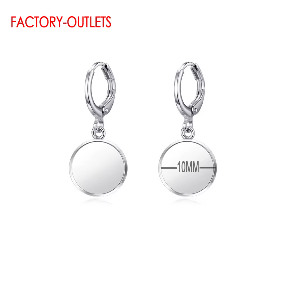 Lot de 10 composants de boucles d'oreilles en argent sterling 925 véritable, design fait main, pour 