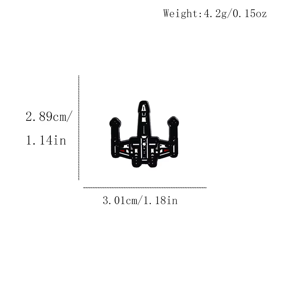 Ensemble de 7 épingles en émail Star Wars, collection de broches avec Stormtrooper, Darth Vader, Mil