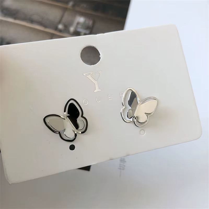 Boucles d'oreilles à nœud doux pour adolescentes, tendance, nouvelle mode coréenne, petites boucles 