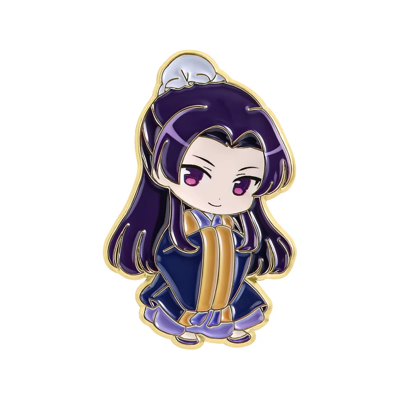 Broches en émail Maomao, badges de roman léger, broches mignonnes de personnages de dessins animés j