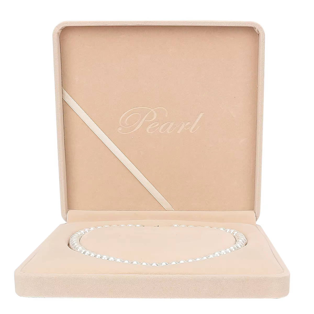 Coffret à Bijoux en Velours pour Collier, Boucles d'Oreilles, Support de Rangement, Cadeau de Mariag