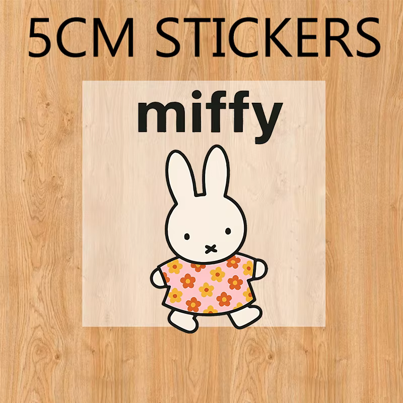 Boîte de rangement à bijoux Miffy le lapin, étui de voyage portable en cuir rose pour bijoux, présen