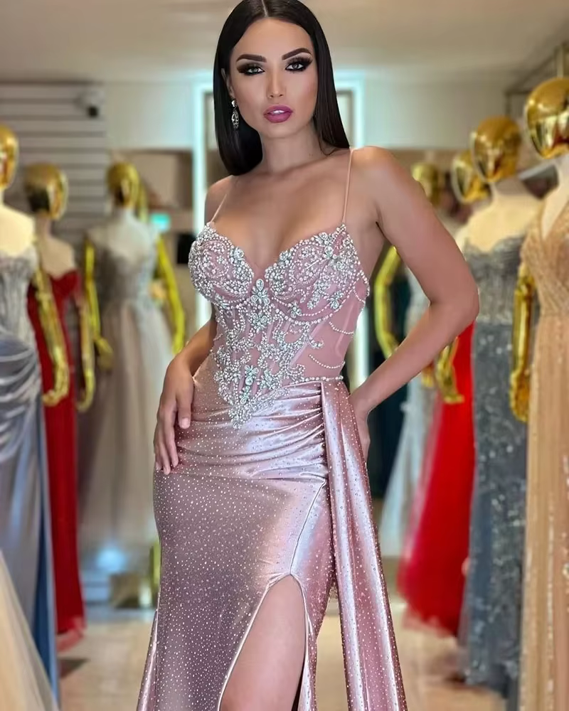 Robe de Soirée de Bal et d'Anniversaire 2026 pour Femme, Robes de Mariage pour Fêtes, Robes de Bal, 