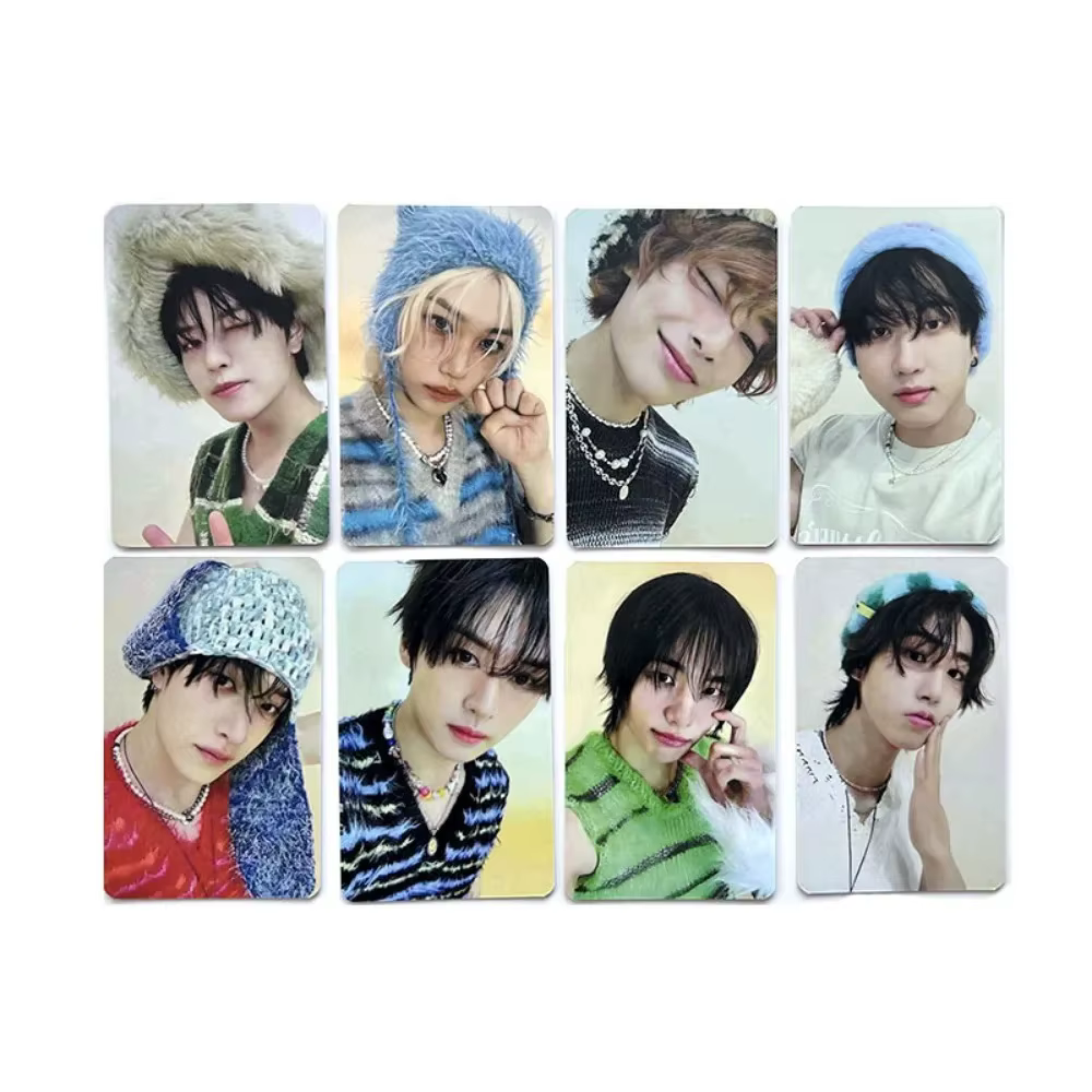 8 pièces/ensemble groupe Kpop nouvel Album ATE LOMO carte haute qualité HD Photo impression à collec