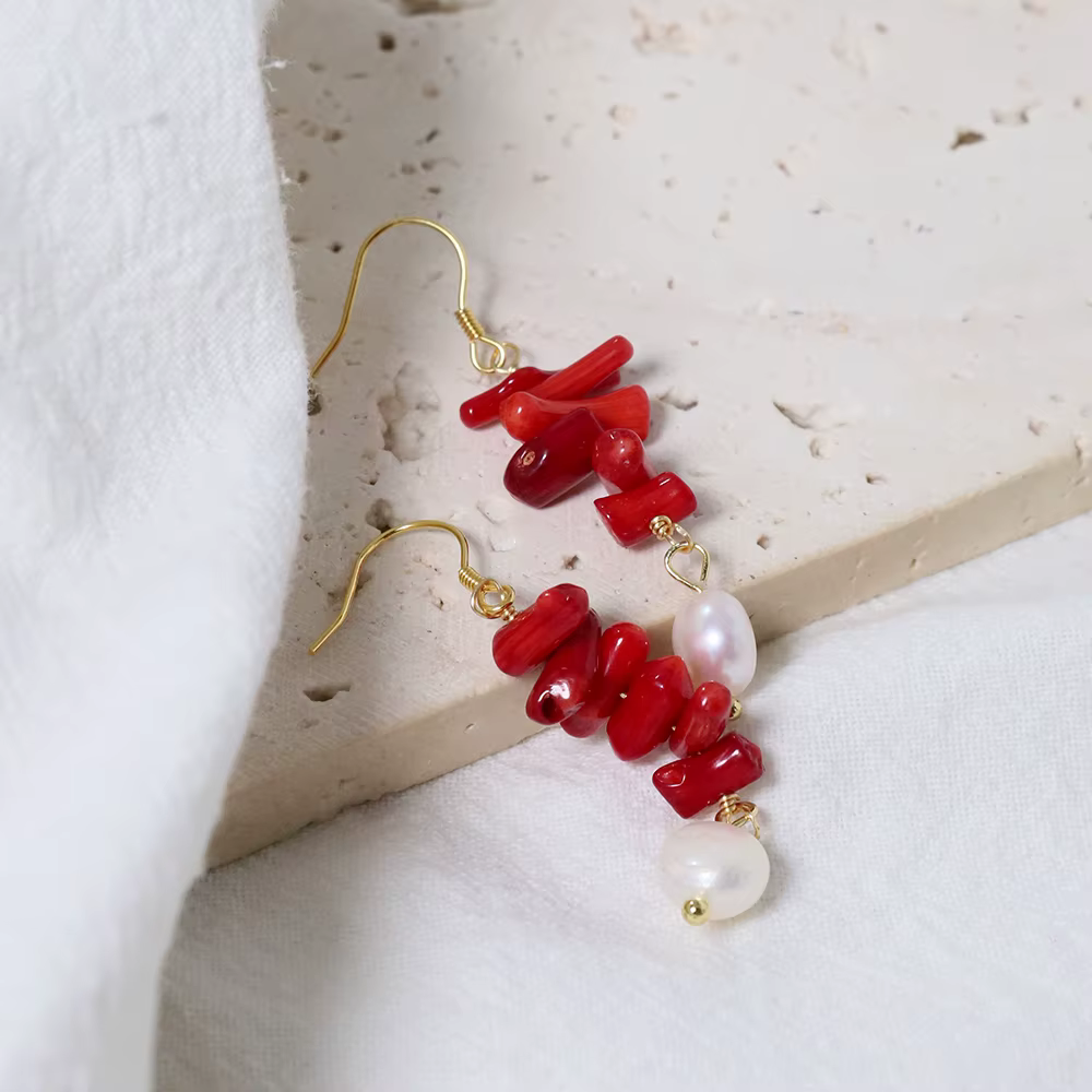 Boucles d'Oreilles sulfen Perles d'Eau Douce Naturelles, Bijoux de Luxe de Style Coréen, à la Mode, 