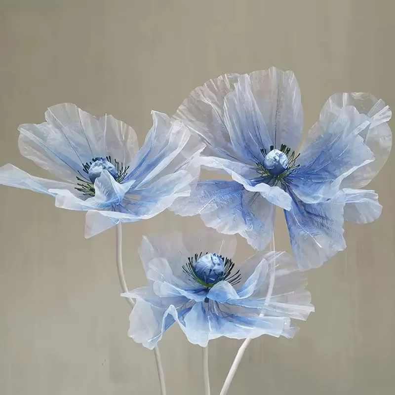 Décor de toile de fond de scène de mariage, fil de soie, fleurs, vitrine, Guide de la route, support