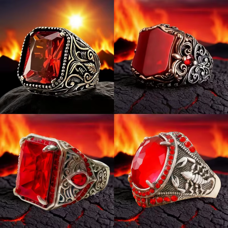 Bague en alliage de diamant pour hommes, motif Scorpion exotique, Design rétro Cool, bague en Zircon