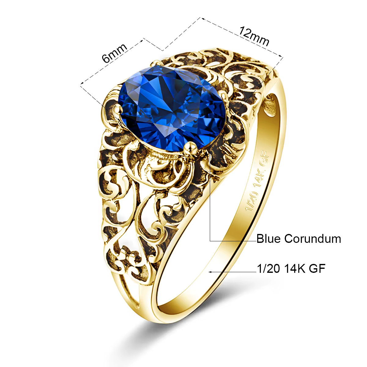 Bague Vintage en or 14 carats pour femmes, bague sculptée en Relief victorien pour fête, cadeaux de 
