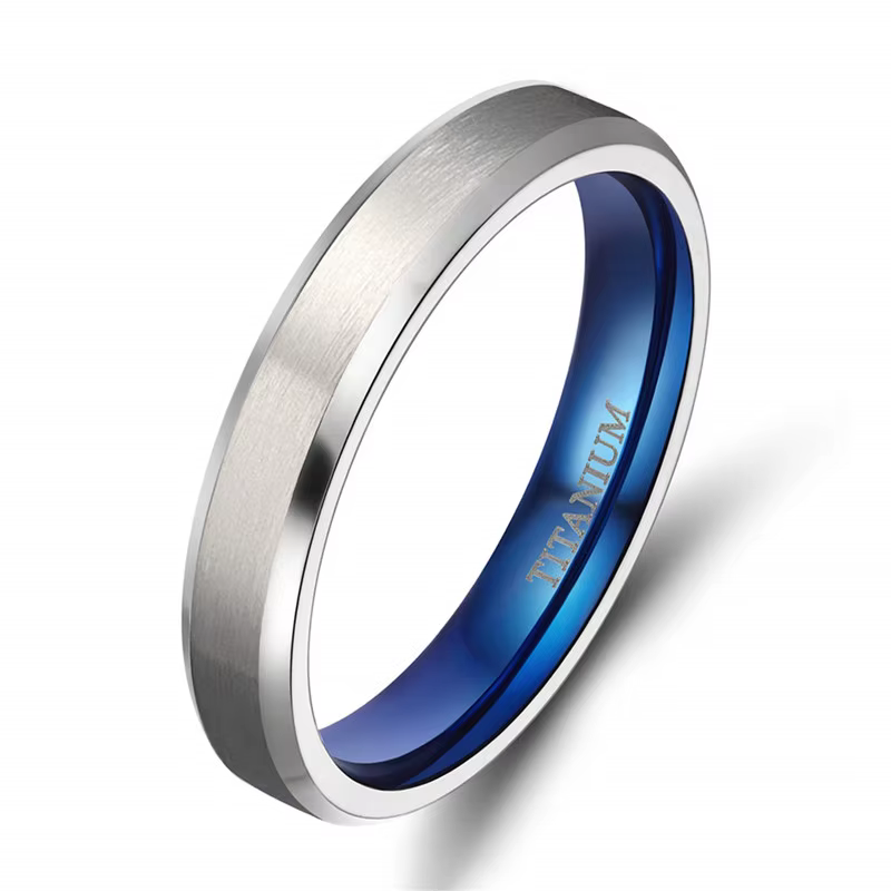 TIGARDE-Bague en Titane 100% pour Homme, 4/6/8mm, Bijoux Classiques de Fiançailles de Mariage, pour 