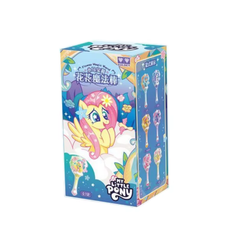 Baguette magique originale My Little Pony fleur, bâton féerique, fête d'amitié, décoration de bureau