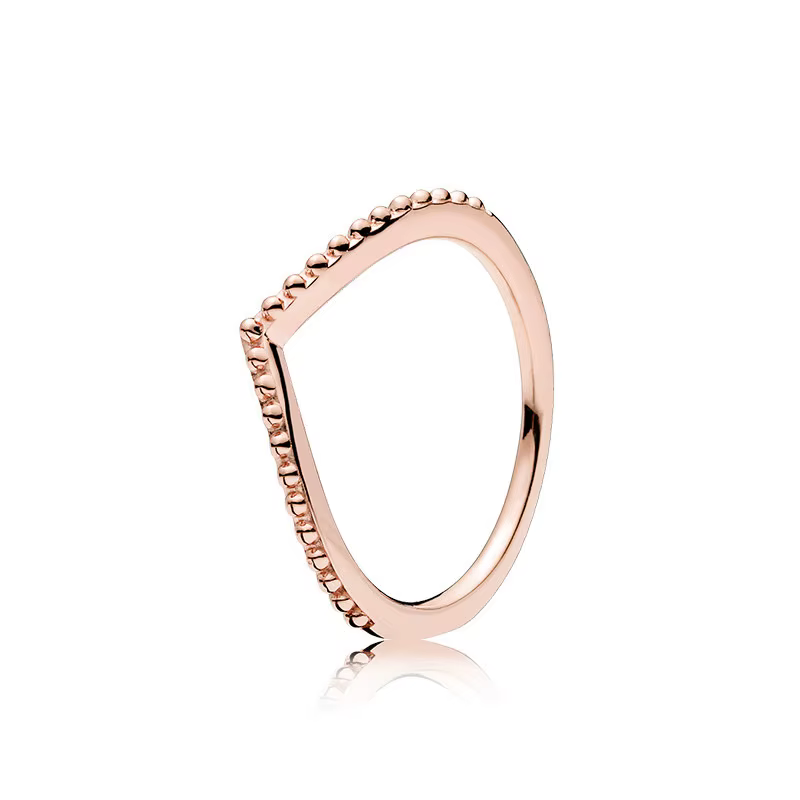 Bague en forme de cœur, bague de forme incurvée, discrète et exquise, en argent sterling 925, pour f