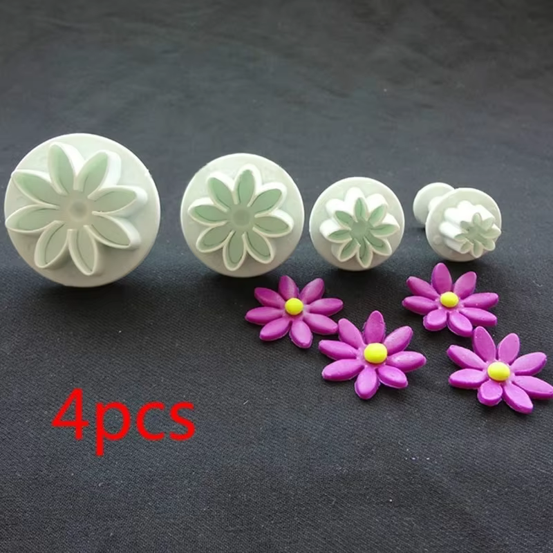 Coupe-piston pour biscuits, fleur de marguerite, tournesol, outil pour gâteau Fondant, outils de déc
