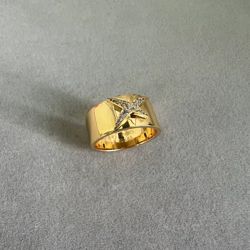 Bijoux de luxe MAU Star, bague pour femme en argent sterling 925, style classique, tendance, à porte