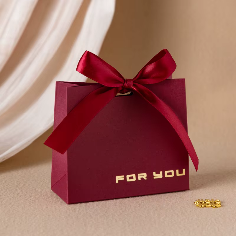 Boîte cadeau de mariage, sac cadeau de haute qualité, sac d'emballage en papier, sac de remerciement