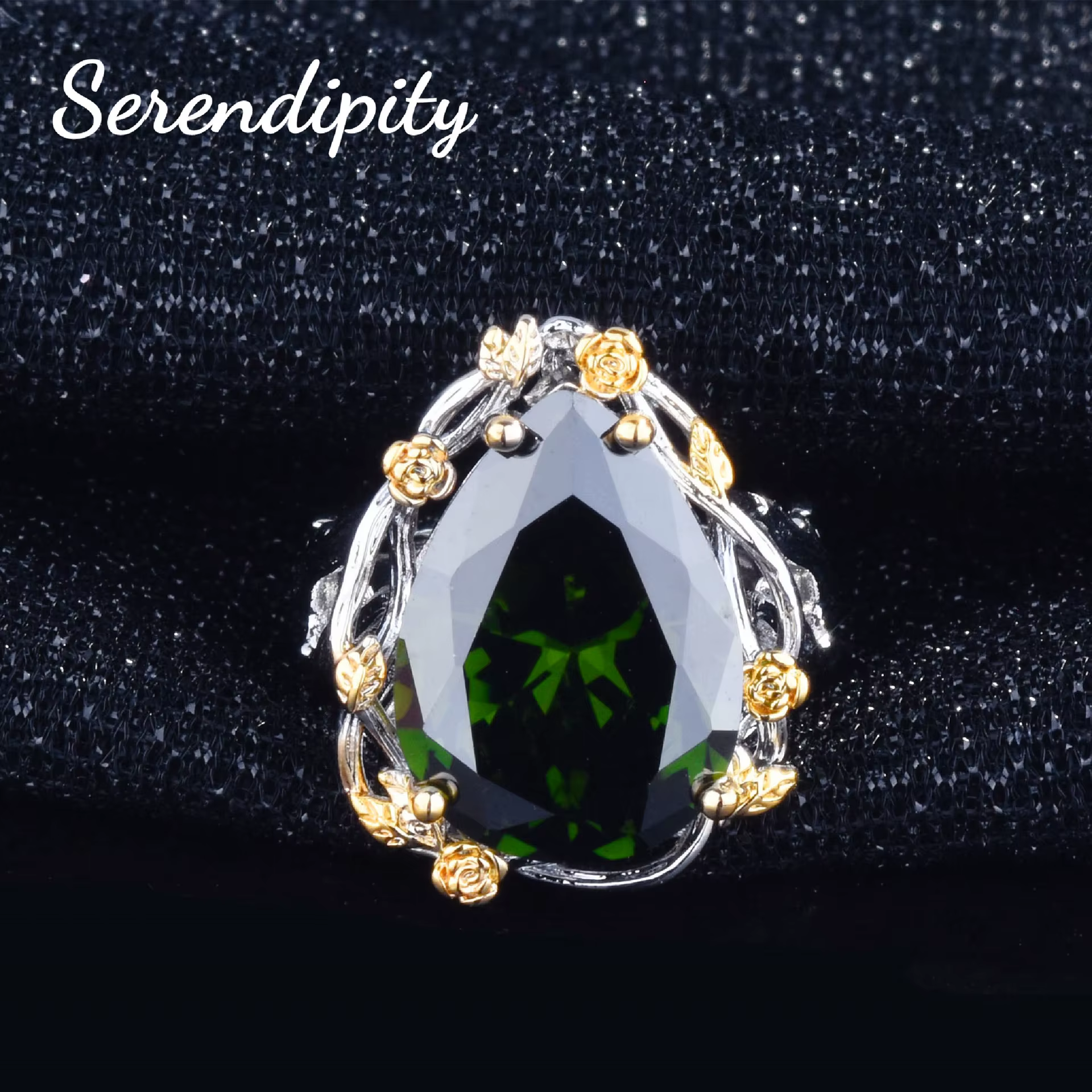 Foydjew – ensemble de bijoux Vintage de Style Noble, Simulation de collier avec pendentif en pierre 