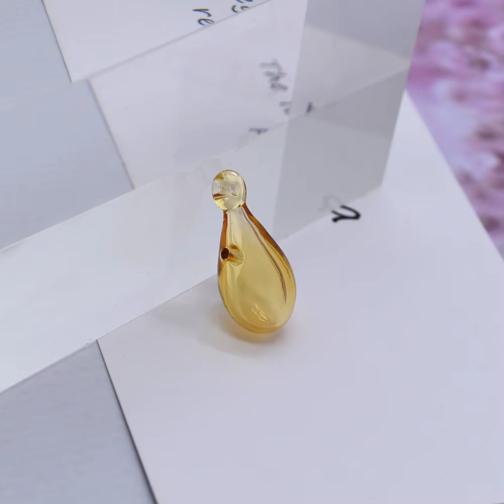 Pendentifs larmes de sirène diffuseur de parfum en verre rechargeable huile essentielle aromathérapi