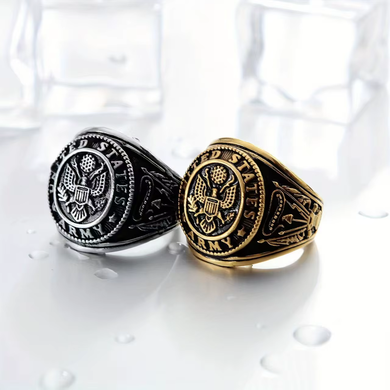 Bague aigle à la mode pour hommes rétro personnalisé Cool alliage bague bijoux à main été offre spéc