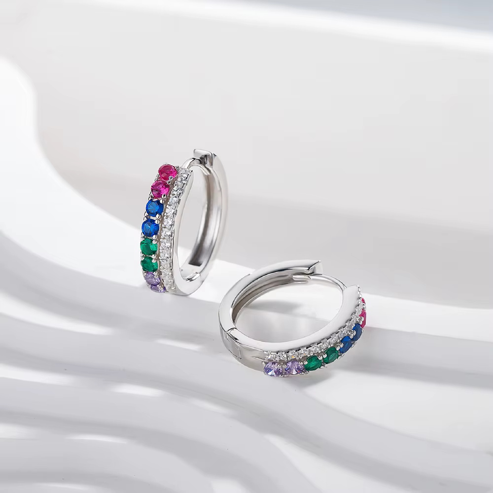 Vinregem coloré laboratoire créé saphir haute teneur en carbone diamant pierres précieuses femmes bo