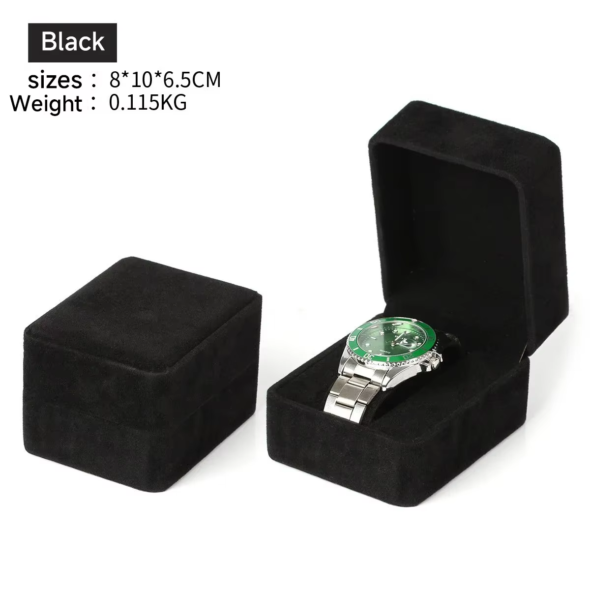 Boîte d'Emballage de Montre à Gloute pour Femme et Homme, Présentoir de Bracelet, Rangement de Bijou