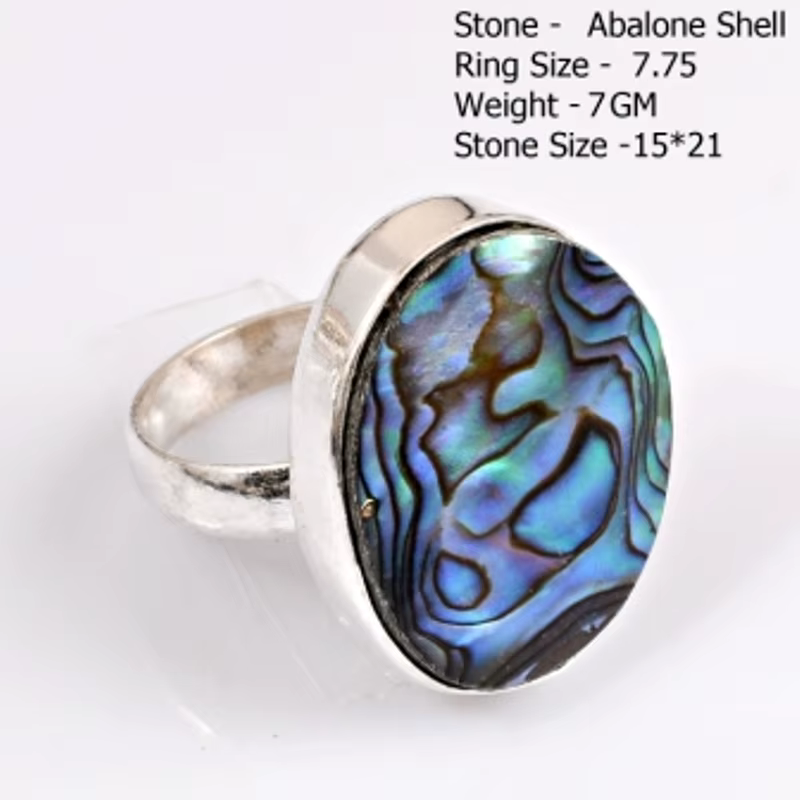 Bague en labradorite véritable pour femme, cadeau